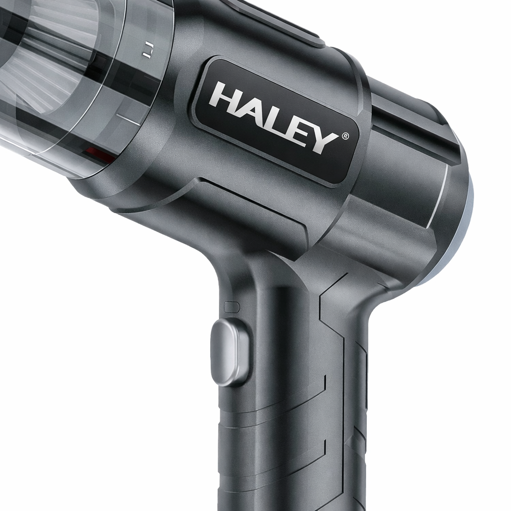 Aspirator auto portabil fără fir HALEY HY-3920, acumulator reîncărcabil, aspirare uscată