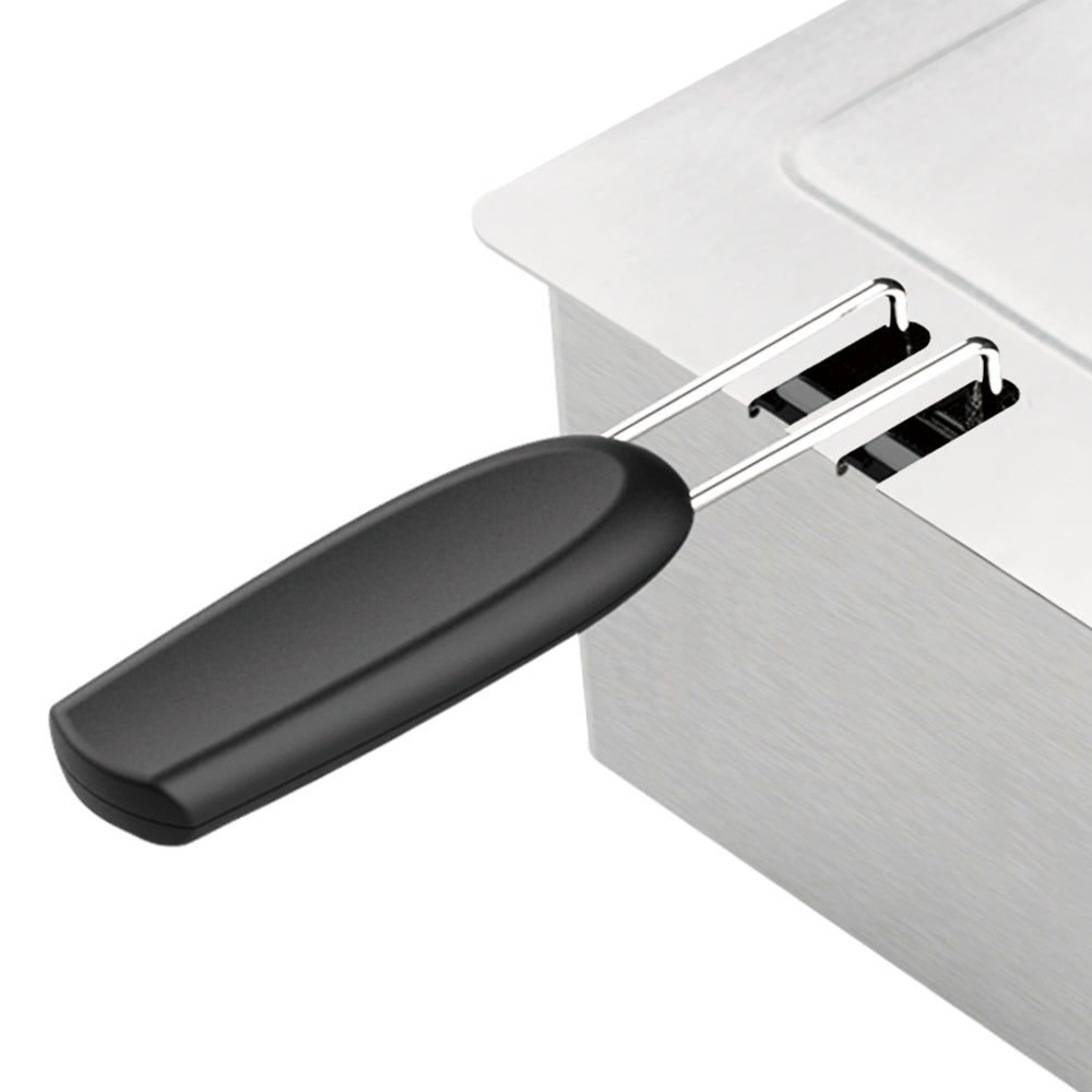 Friteuza Electrica HALEY HY-2504 cu Capacitate de 3L, Termostat Reglabil si Design din Otel Inoxidabil