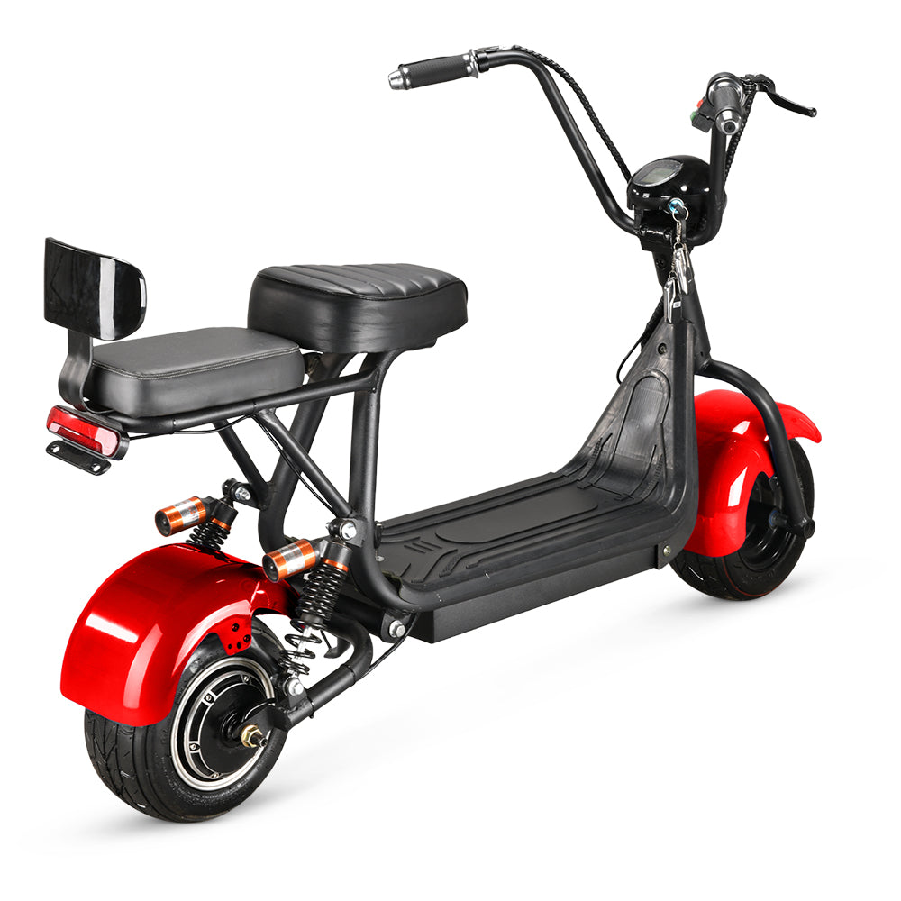 Scuter electric mini Harley AT Performance, 800 W, 48V, autonomie 35 km, 3 trepte de viteză