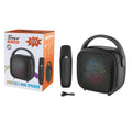 Boxă portabilă mini AT Performance ZQS-W3101, 8 W, difuzor 3 inch, baterie 1200 mAh, LED RGB