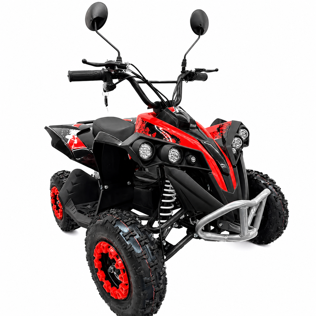 ATV electric pentru copii AT Performance, 800 W, 36V 12Ah, 30 km/h, autonomie 15 km, frână pe disc