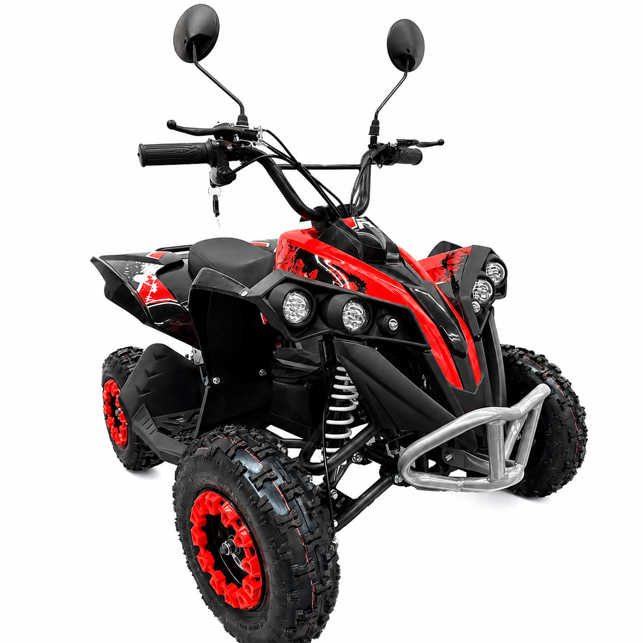 ATV electric pentru copii AT Performance, 800 W, 36V 12Ah, 30 km/h, autonomie 15 km, frână pe disc