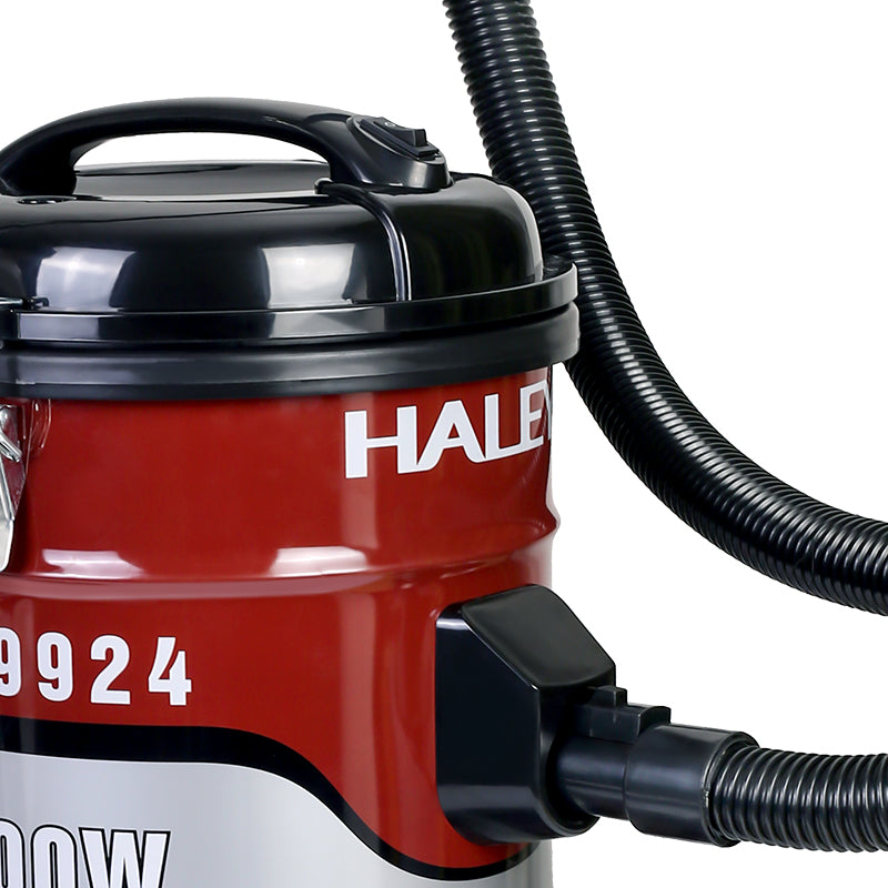 Aspirator profesional HALEY HY-9924, 3200 W, 25 L, cuvă inox, tub telescopic, filtrare multiplă