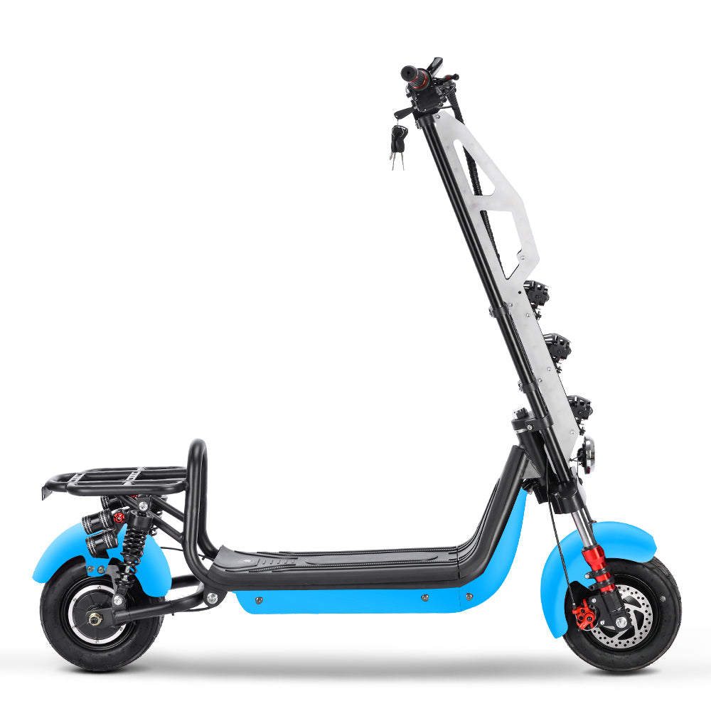 Pachet trotinetă electrică off-road AT Performance, 1000 W, 35 km/h, autonomie 45 km, căști KLGO bluetooth