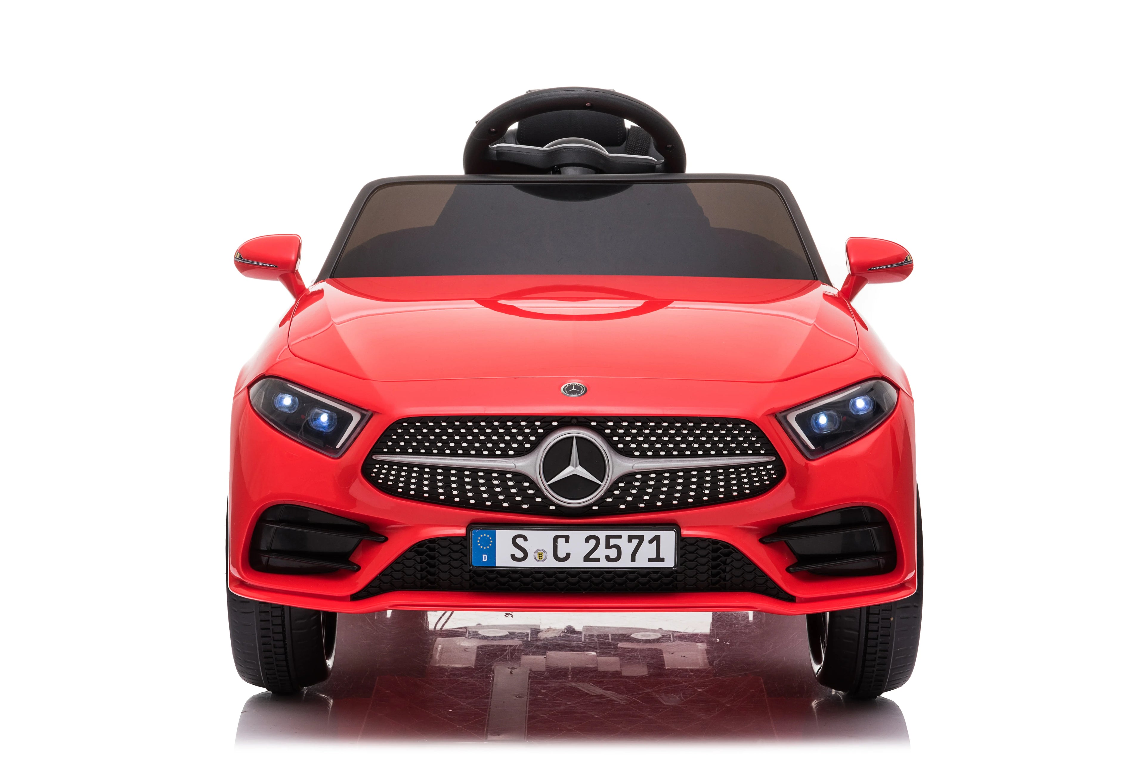 Mașinuță electrică pentru copii AT Performance Mercedes-Benz CLS 350, 12V 4.5Ah, 2 motoare de 18 W, 2-5 km/h