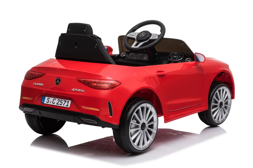 Mașinuță electrică pentru copii AT Performance Mercedes-Benz CLS 350, 12V 4.5Ah, 2 motoare de 18 W, 2-5 km/h