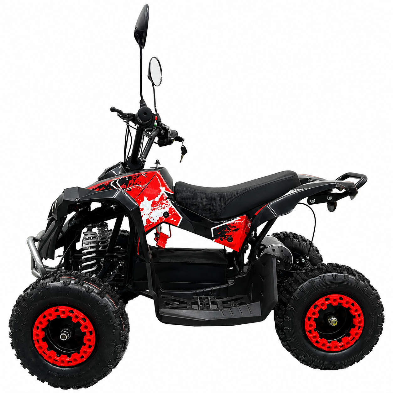 ATV electric pentru copii AT Performance, 800 W, 36V 12Ah, 30 km/h, autonomie 15 km, frână pe disc