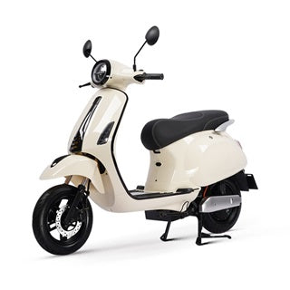 Scuter electric N-MOTO EL3, motor Bosch 1000 W, autonomie 60 km, 72V 20Ah, aplicație mobilă, bej