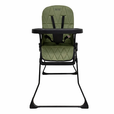 Scaun de masă pliabil pentru copii KIDOO HCY021, 6-36 luni, max 15 kg, structură metalică, cu tavă