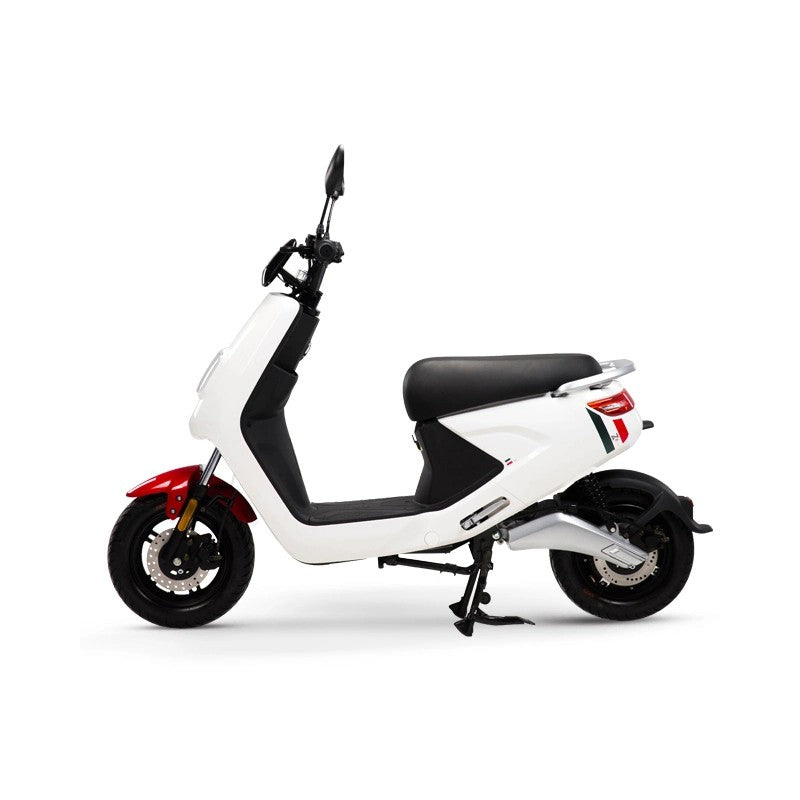Scuter Electric N-Moto LX04 – Gri, Motor BOSCH 1440W, Autonomie 80 km, Dimensiuni 1750×570×1140mm, Greutate 80kg, Viteză 25 km/h, Fără Permis, CIV, COC & EEC+ Cadou Tricou N-Moto