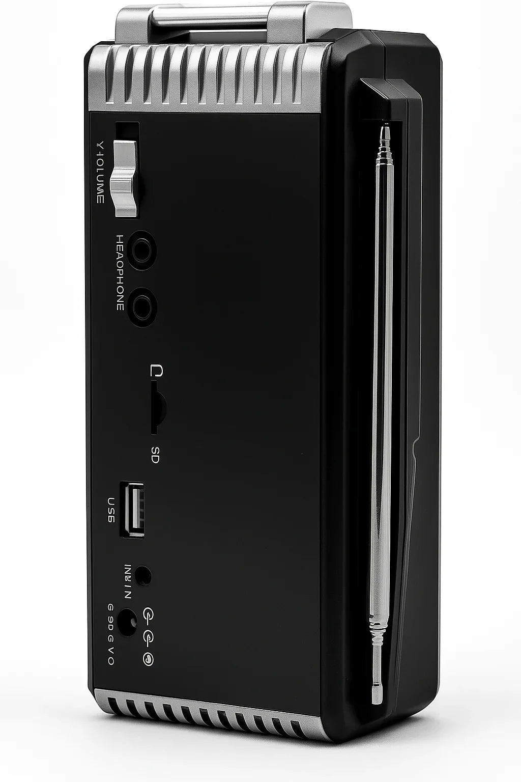 Radio portabil AT Performance, 3 benzi AM/FM/SW, MP3 USB, card SD, AUX in, lanternă