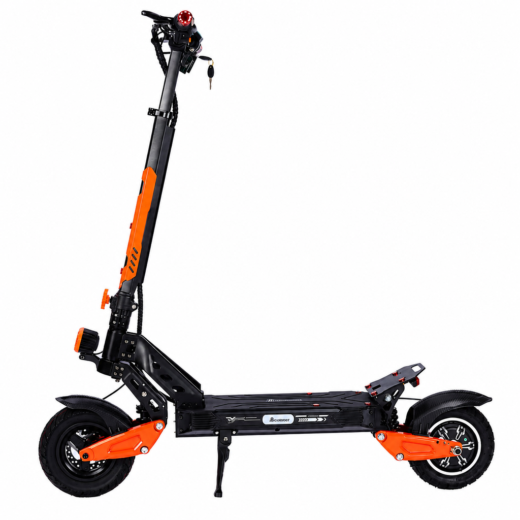 Trotinetă electrică AT Performance AT-219, 1000 W, autonomie 45 km, roți 10 inch, pliabilă, portocaliu