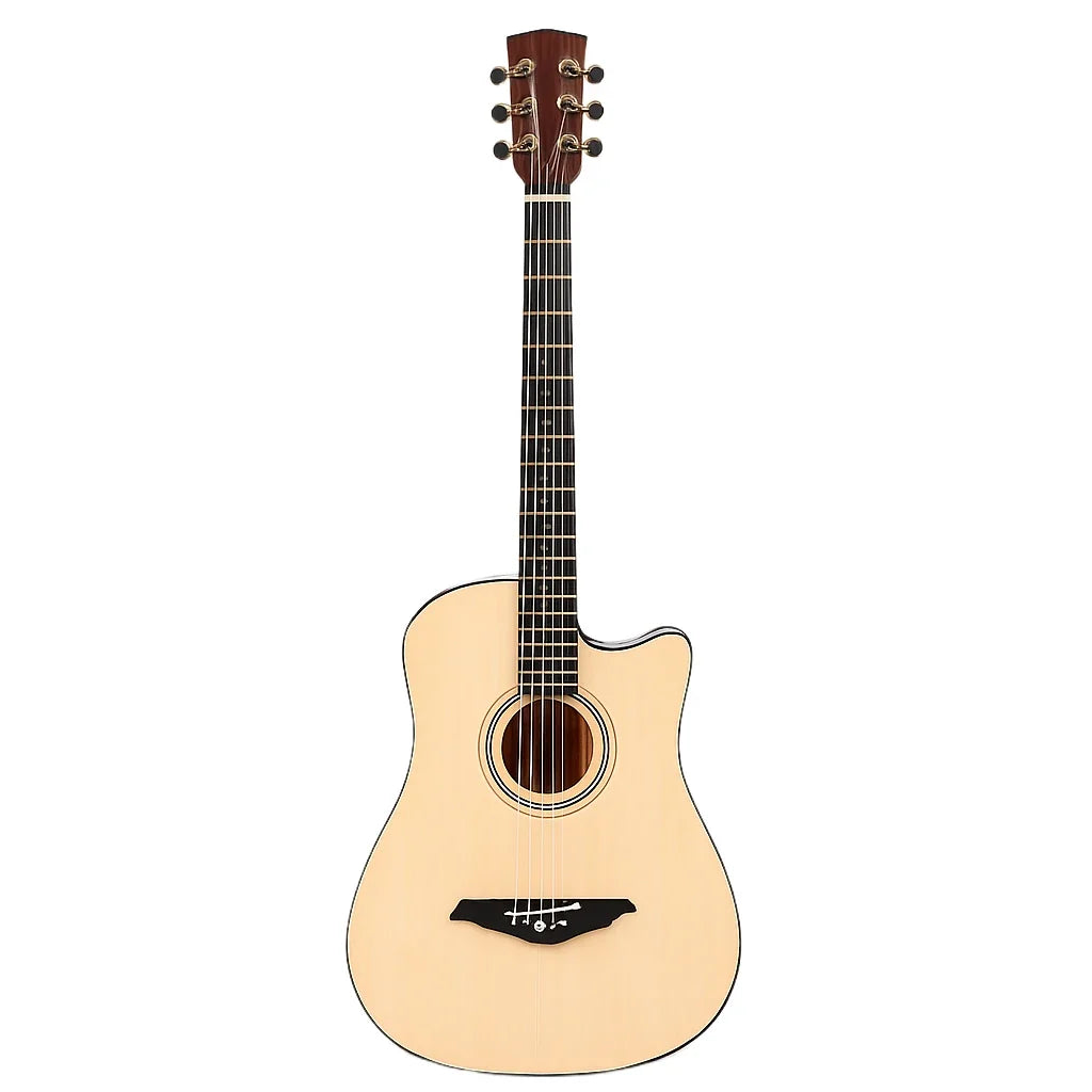 Chitară acustică AT Performance 4/4, lemn de tei, corzi din nailon, 20 taste, lungime 95 cm, finisaj lucios