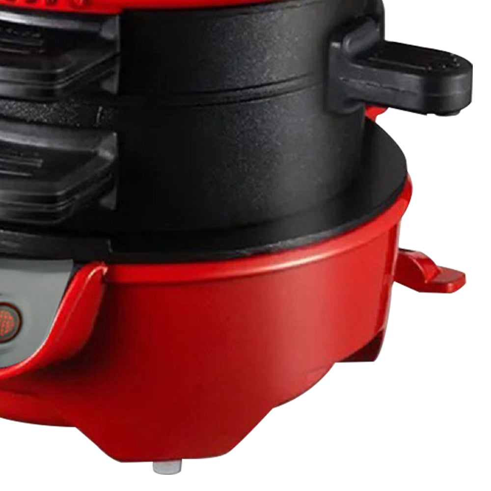 Aparat de facut Burgeri Haley, 600W – Mic Dejun Rapid, Plăci Antiaderente, Încălzire Uniformă, Deschidere 180°