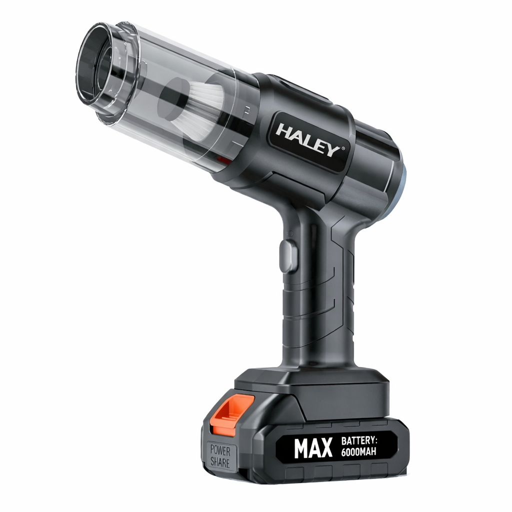 Aspirator auto portabil fără fir HALEY HY-3920, acumulator reîncărcabil, aspirare uscată