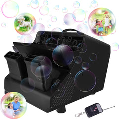 Masina de facut baloane, telecomanda wireless , Negru