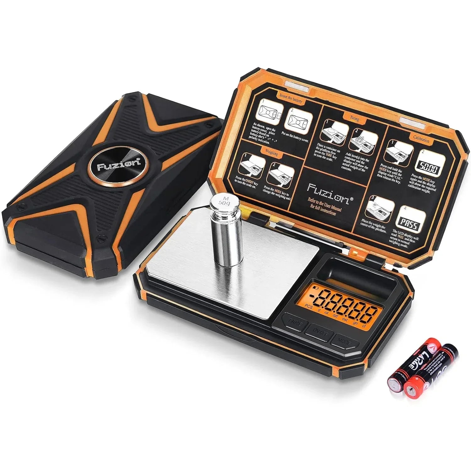 Cântar de precizie pentru bijuterii Tusy Store fuzion tu-x, 200 g, diviziune 0,01 g, 6 unități