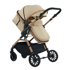 Cărucior 3 în 1 KIDOO – auto i-Size, landou, scaun sport și scoică auto. Suspensii, pliere rapidă, copertină extensibilă, centură 5 puncte. Ideal 0–36 luni. Sistem complet pentru părinți.