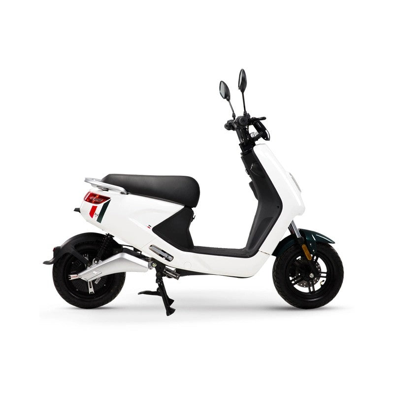 Scuter Electric N-Moto LX04 – Rosu, Motor BOSCH 1440W, Autonomie 80 km, Dimensiuni 1750×570×1140mm, Greutate 80kg, Viteză 25 km/h, Fără Permis, CIV, COC & EEC+ Cadou Tricou N-Moto