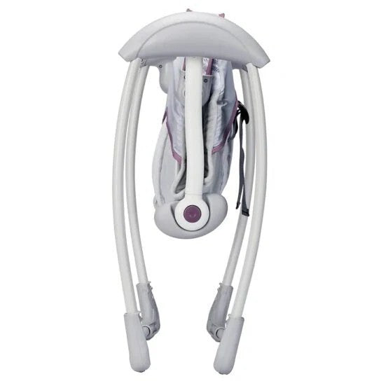 Leagăn electric pentru bebeluși Mastela, 7 melodii, 3 sunete naturale, 2 poziții de scaun, gri
