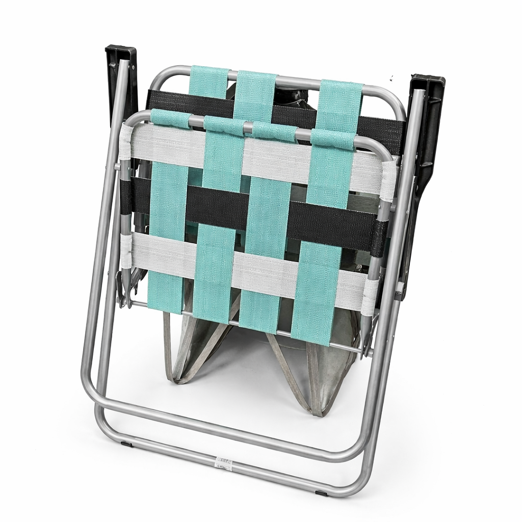 Set 2 scaune pliabile camping AT Performance, cadru oțel, 90 kg, 79x57x64 cm, model în carouri