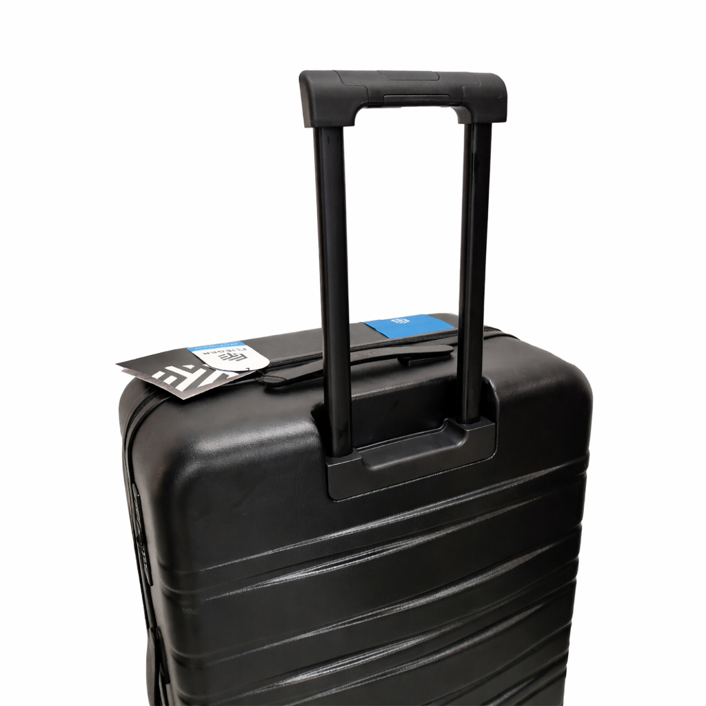 Set 3 valize rigide AT Performance, ABS, 73/65/55 cm, roți duble 360°, mâner telescopic aluminiu