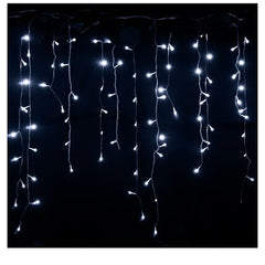 Ghirlandă luminoasă Crăciun 12 metri AT PERFORMANCE® – 300 LED-uri alb rece, decor interior/exterior