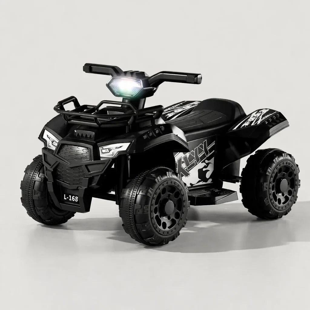 ATV electric pentru copii KIDOO L-168, 6V, 3-8 ani, viteză 3-5 km/h, autonomie 1-2 ore