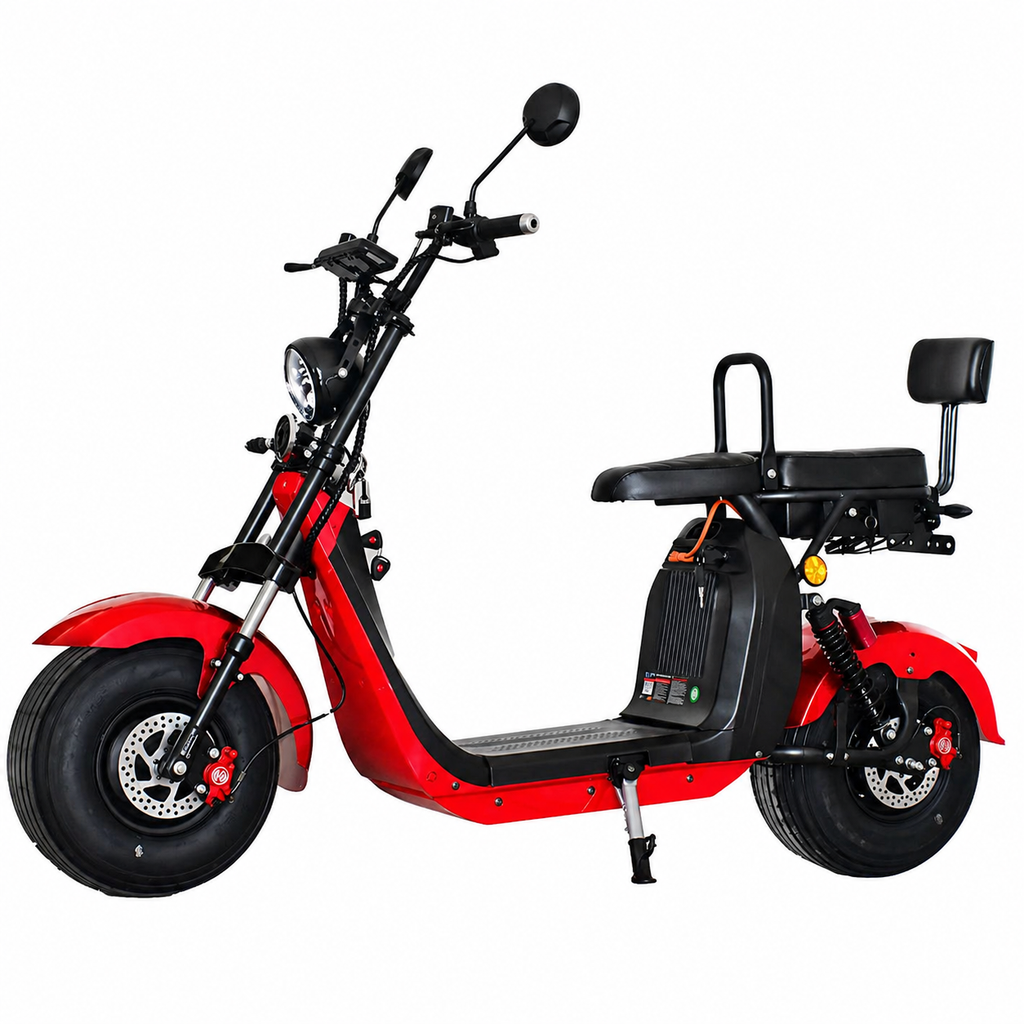 Scuter electric 2 locuri AT Performance, 1500 W, 60V 20Ah, autonomie 45 km, 25 km/h fără permis