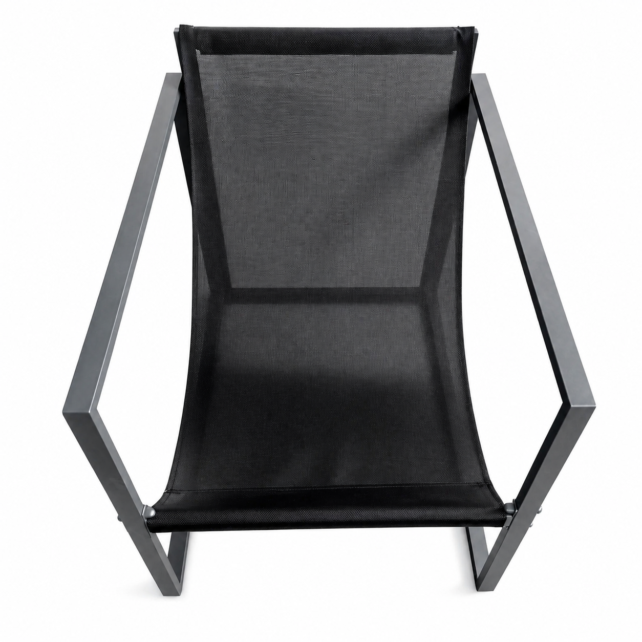 Set mobilier balcon și grădină AT Performance, 4 piese, canapea 2 locuri, 2 fotolii, măsuță cu blat sticlă securizată