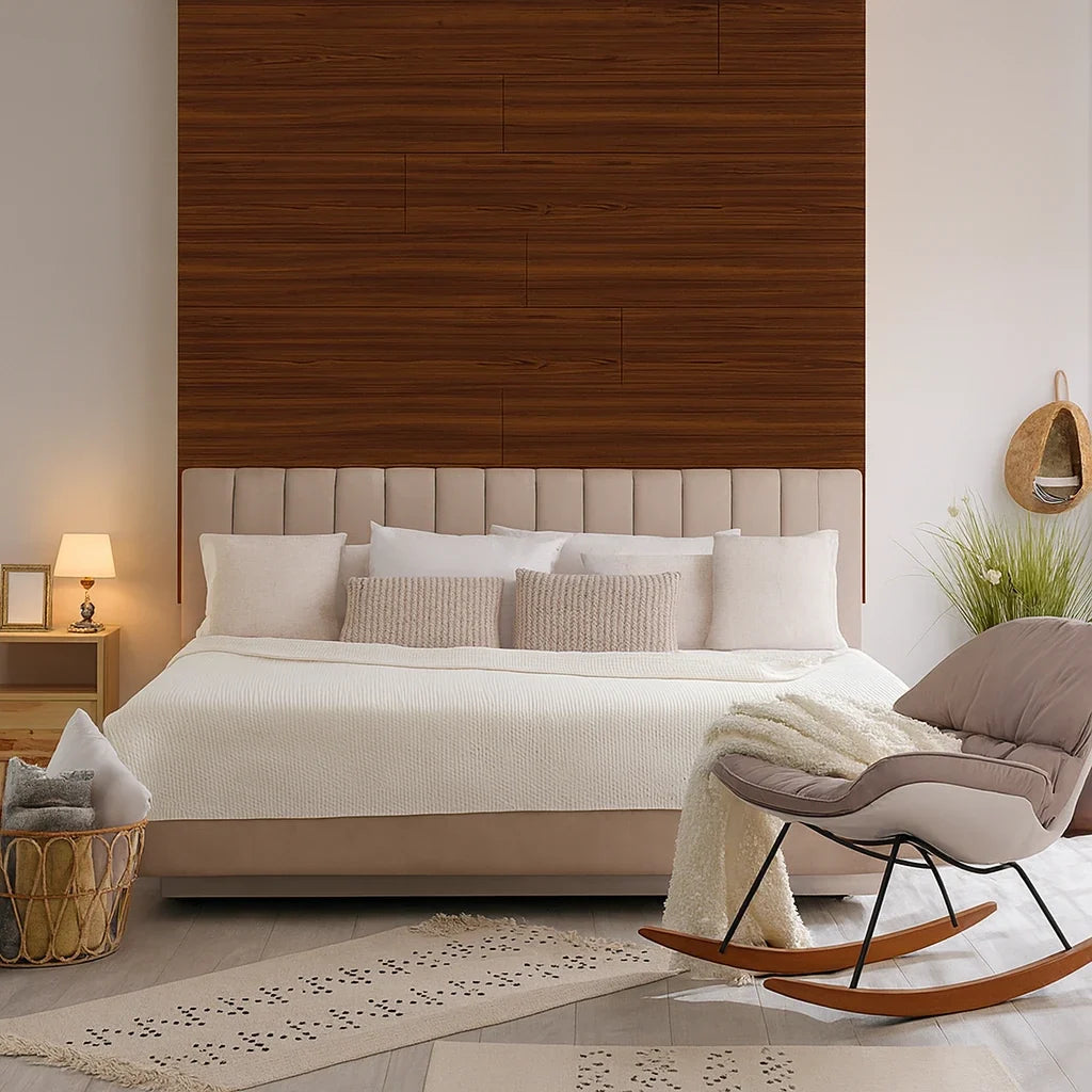 Tapet autoadeziv aspect parchet AT Performance, set 10 plăci, 30x60 cm, 1,8 mp, 6 straturi, maro