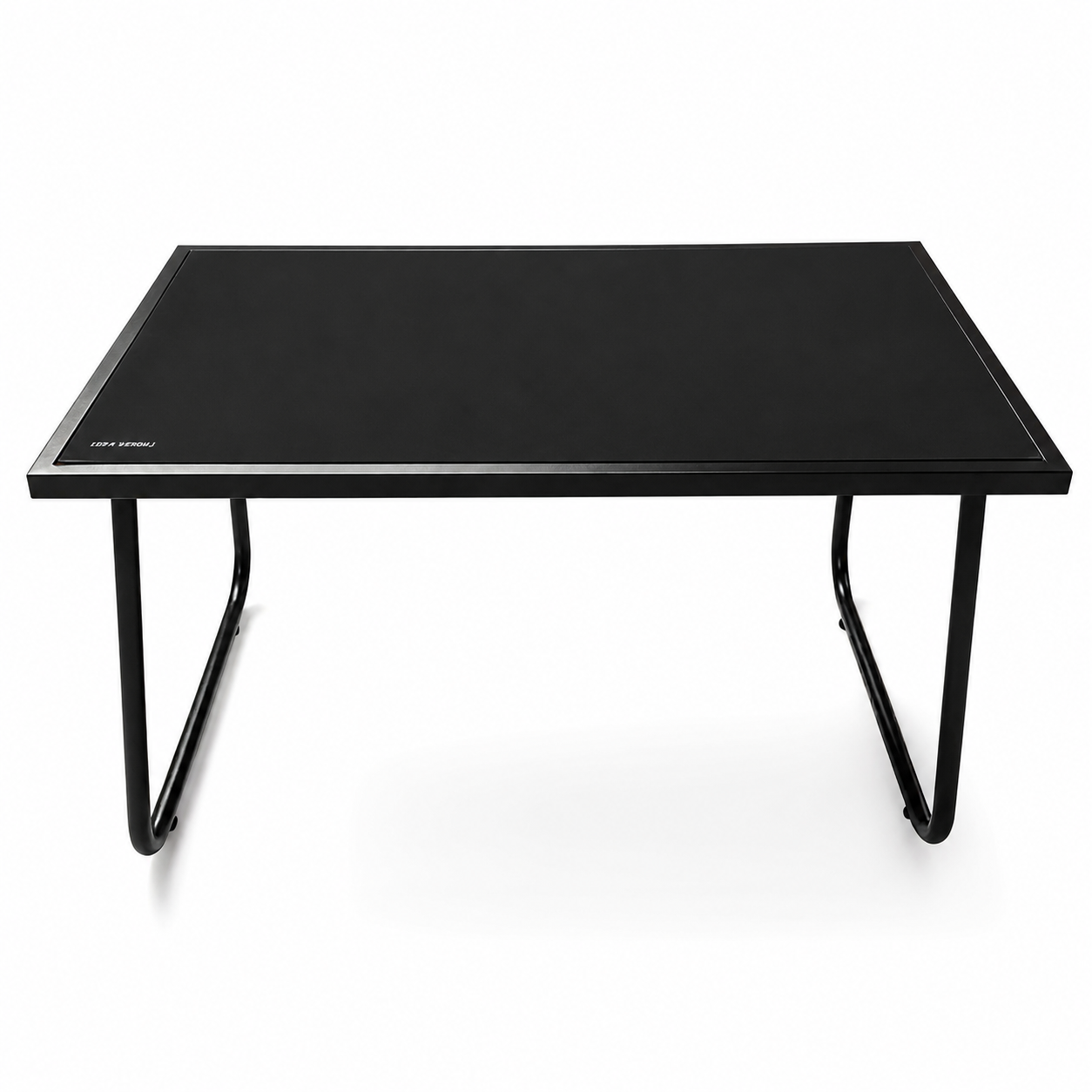 Set mobilier terasă AT Performance, 4 piese, canapea 2 locuri, 2 fotolii, măsuță cu blat sticlă, cadru metalic