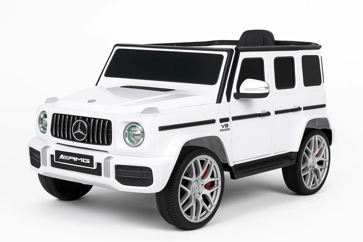 Mercedes-Benz AMG G63 – Mașinuță electrică oficial licențiată pentru copii (12V, 2 motoare de 30W)