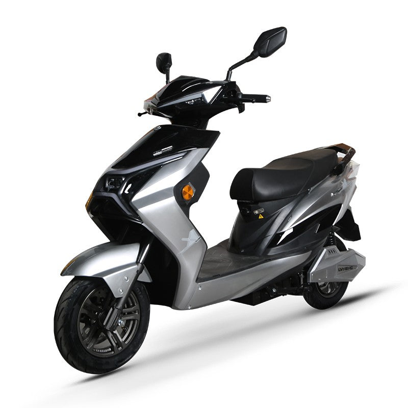 Scuter electric N-MOTO X1, motor Bosch 2020 W, autonomie 75 km, 45 km/h, gri