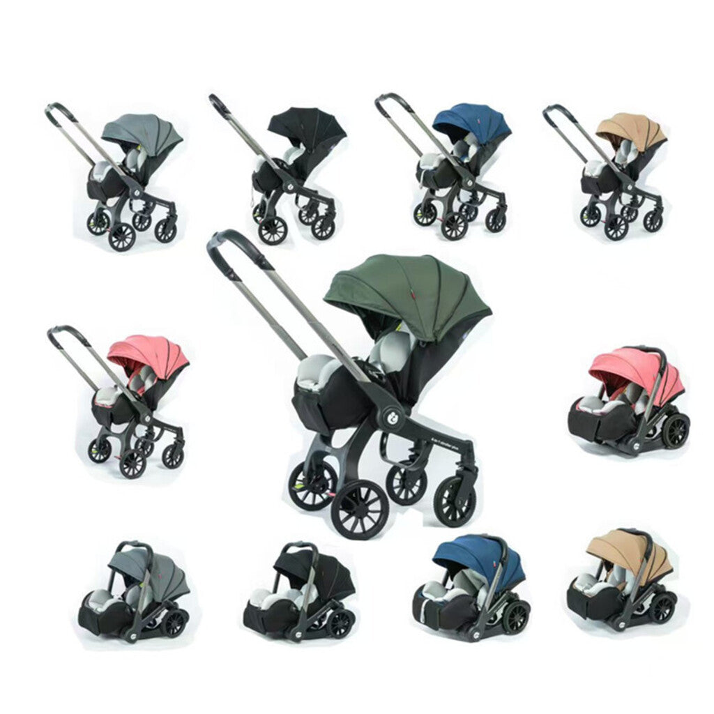Cărucior 4 în 1 AT Performance stroller plus 2053, landou și scaun auto, 0-13 kg, greutate 9,8 kg