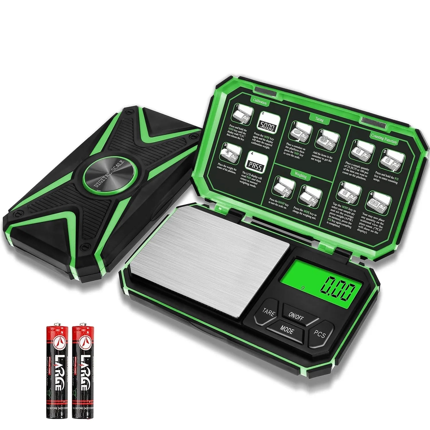 Cântar de precizie pentru bijuterii Tusy Store fuzion tu-x, 200 g, diviziune 0,01 g, 6 unități