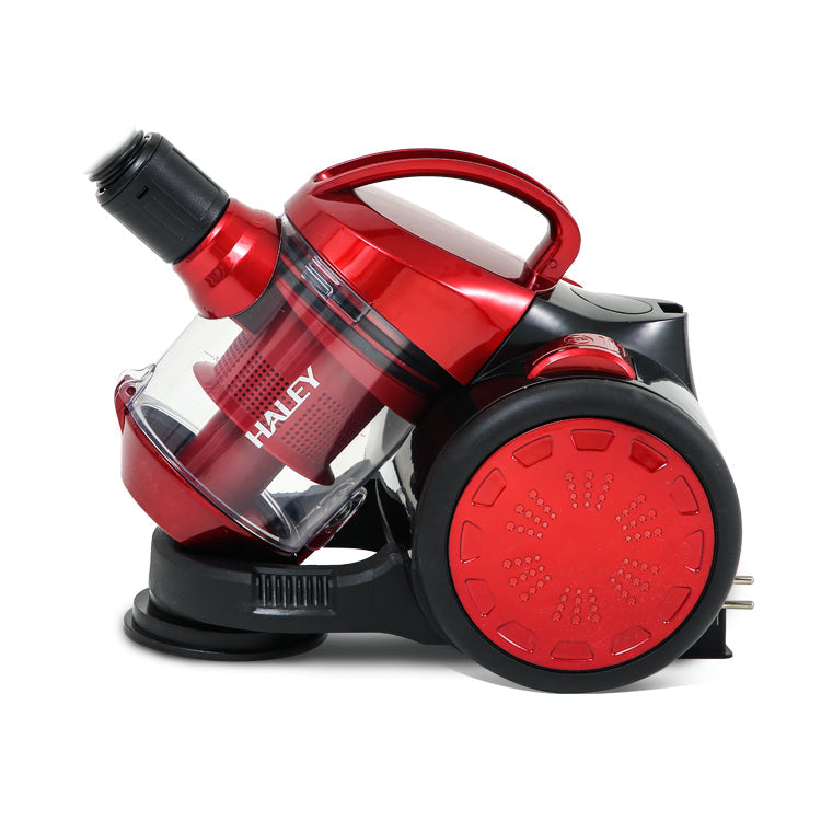 Aspirator fără sac HALEY HY-925, 2800 W, 20 kPa, recipient 2.2 L, roșu