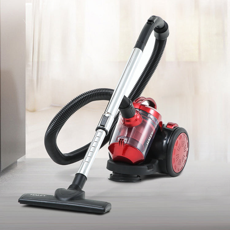Aspirator fără sac HALEY HY-925, 2800 W, 20 kPa, recipient 2.2 L, roșu