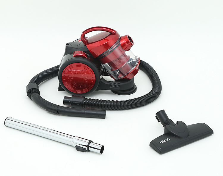 Aspirator fără sac HALEY HY-925, 2800 W, 20 kPa, recipient 2.2 L, roșu