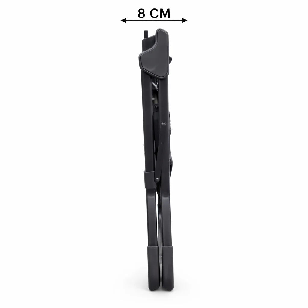 Scaun de masă pliabil pentru copii KIDOO HCY021, 6-36 luni, max 15 kg, structură metalică, cu tavă