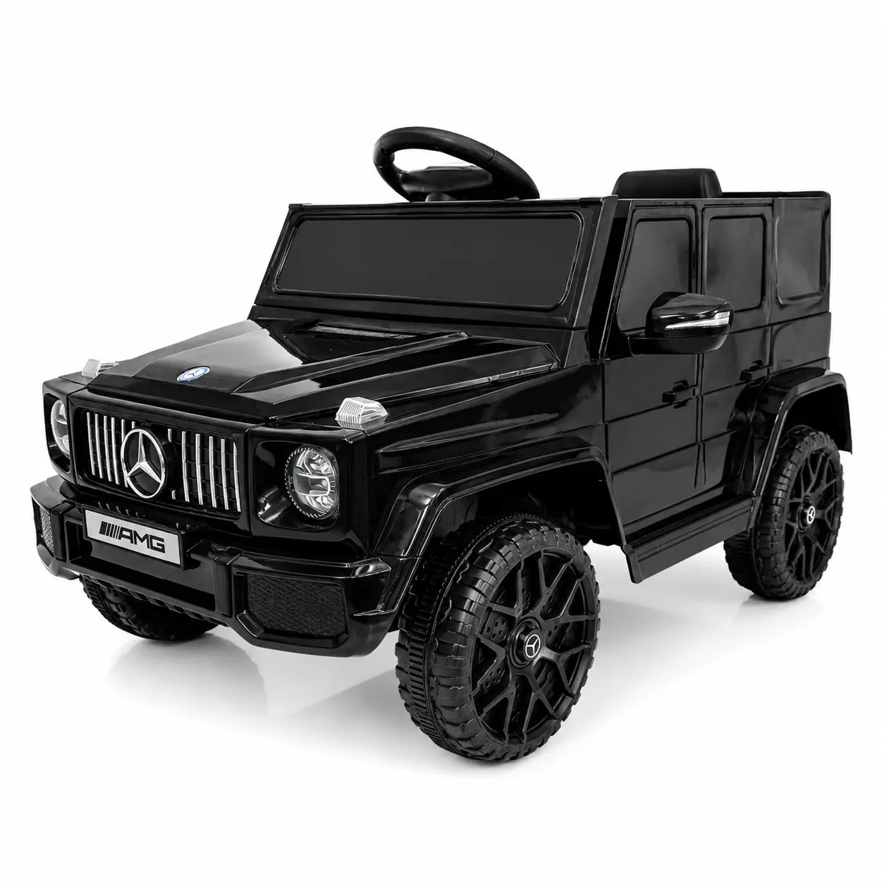 Mașinuță electrică pentru copii AT Performance AT33-11, 12 V, telecomandă 2.4G, lumini LED, negru