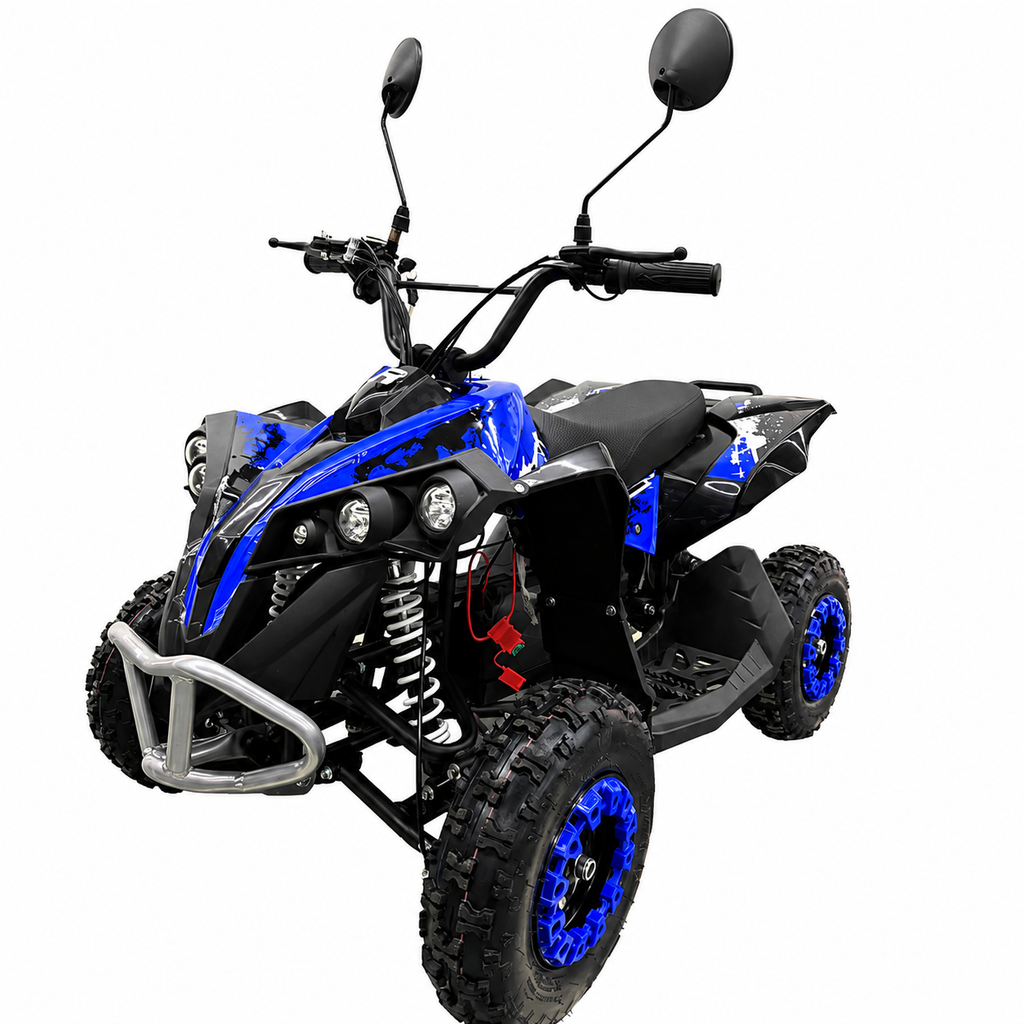 ATV electric pentru copii AT Performance, 800 W, 36V 12Ah, 30 km/h, autonomie 15 km, frână pe disc
