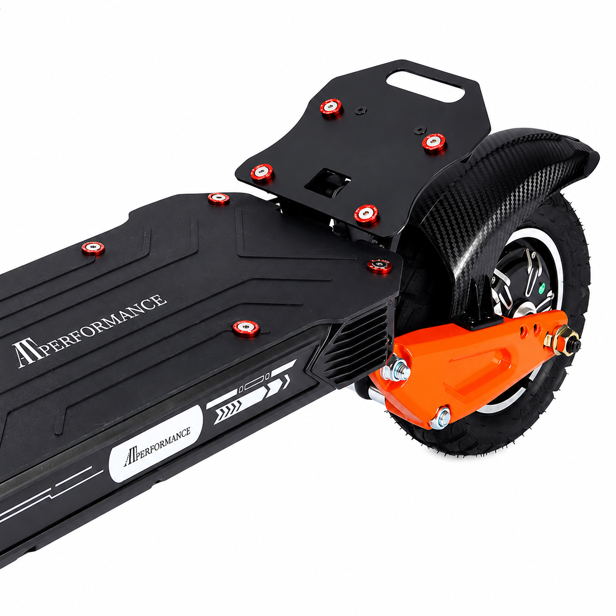 Trotinetă electrică AT Performance AT-219, 1000 W, autonomie 45 km, roți 10 inch, pliabilă, portocaliu