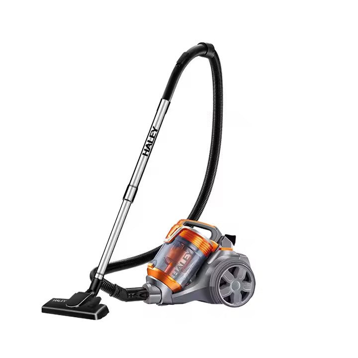 Aspirator cu sac HALEY HY-9905, 3000 W, 4 L, peste 200 AW, portocaliu/gri