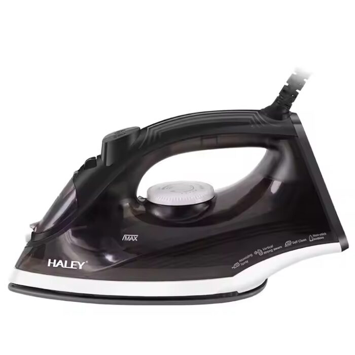 Set fier de călcat cu abur HALEY HY-2032, 1400 W, talpă ceramică, cu masă de călcat 143x39 cm, gri