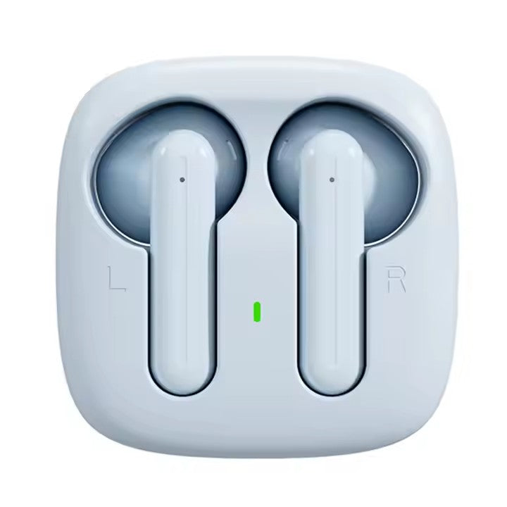 Căști wireless TWS Tusy Store, Bluetooth 5.3, autonomie 3-4 ore, buton multifuncțional, port Type-C