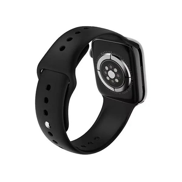 Pachet smartwatch cu apeluri AT Performance, 7 curele, husă silicon, încărcător wireless, căști bluetooth