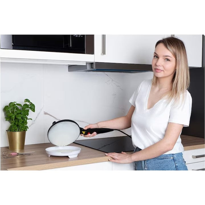 Aparat electric pentru clătite AT Performance, 600 W, diametru 20 cm, acoperire antiaderentă tip granit