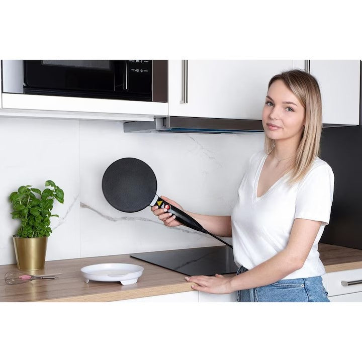 Aparat electric pentru clătite AT Performance, 600 W, diametru 20 cm, acoperire antiaderentă tip granit