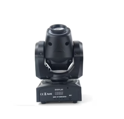 Proiector moving head AT Performance, LED 30 W, 7 gobouri, 7 culori, DMX, pan 540°, negru